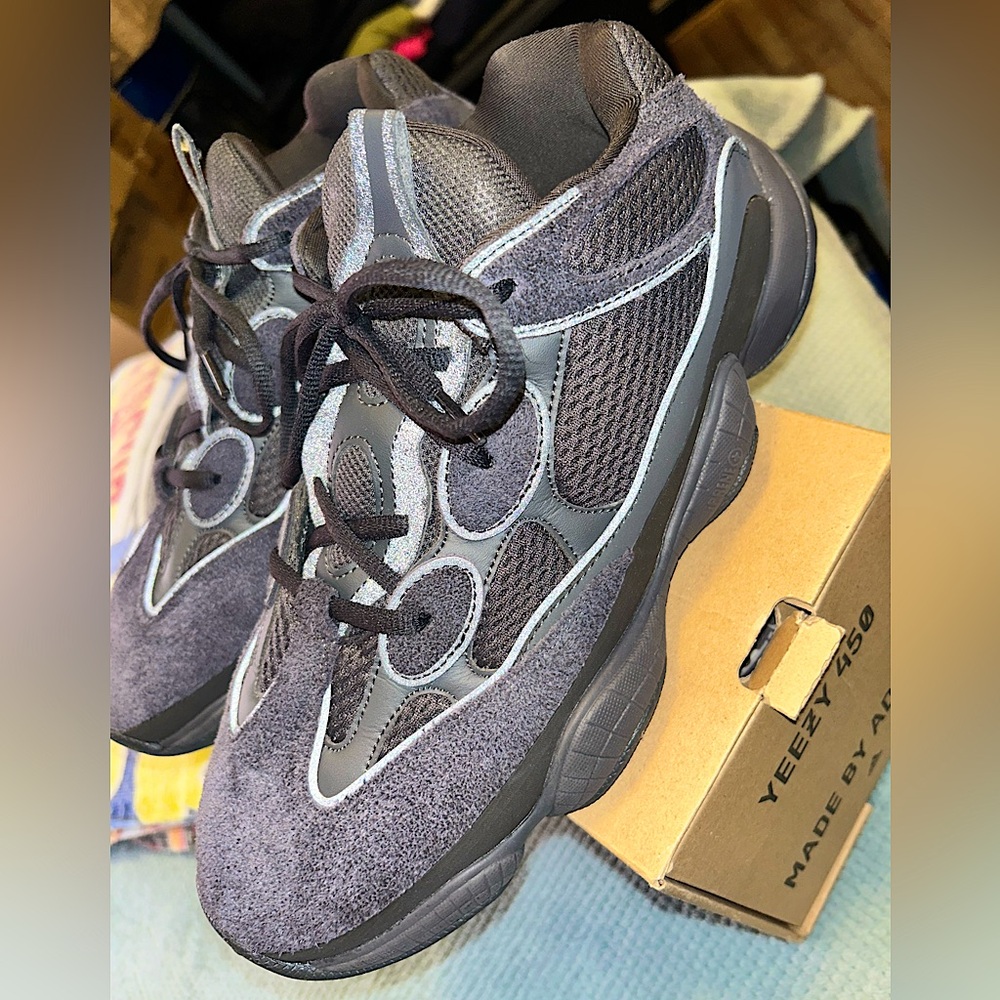 #Yeezy #500 #UtilityBlack #Size 10 1/2 #NoBox #LikeNew